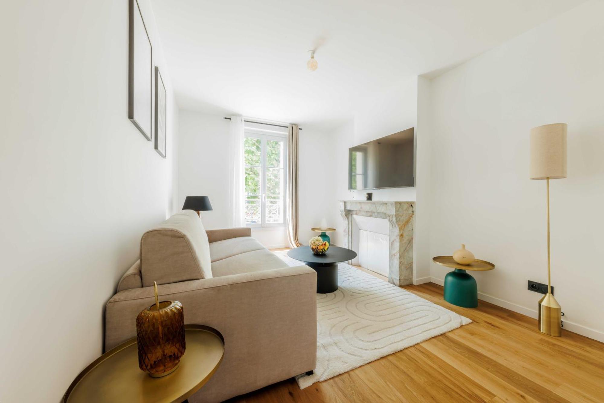 Chic Appartement - 1Br-4P - Chateau De Vincennes Exteriör bild