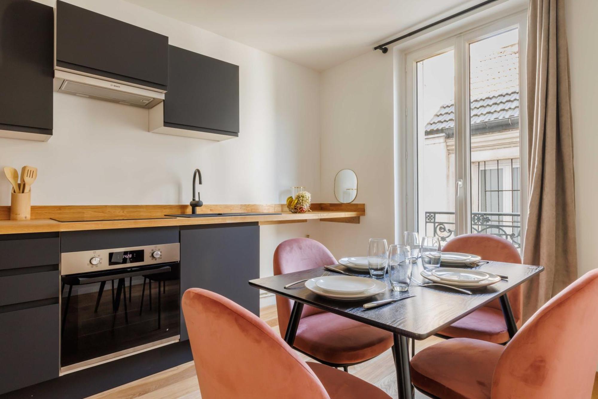 Chic Appartement - 1Br-4P - Chateau De Vincennes Exteriör bild