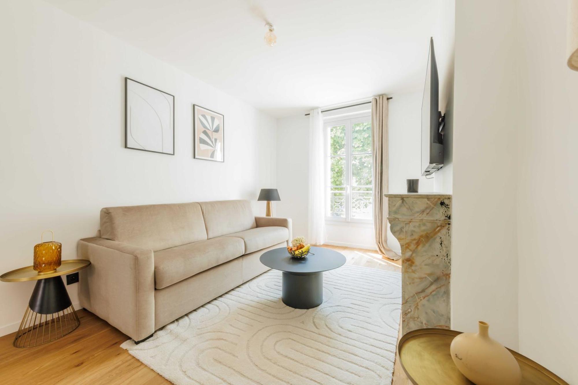 Chic Appartement - 1Br-4P - Chateau De Vincennes Exteriör bild